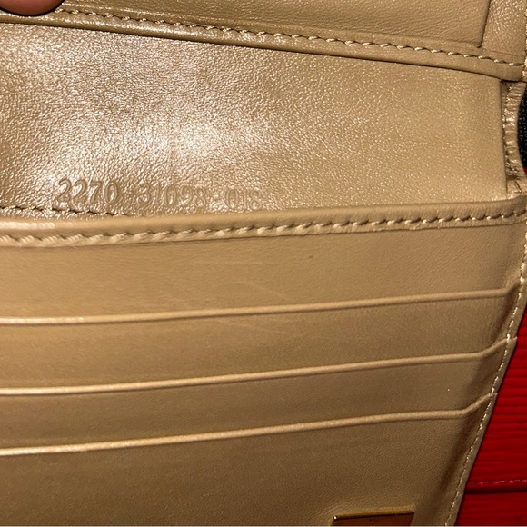 Fendi Zucca Turquoise Compact Wallet 2270-31098-018 - Picture 4 of 8